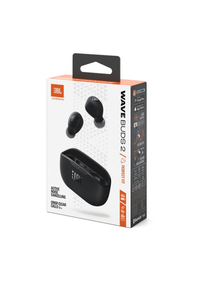 جي بي إل سماعات أذن لاسلكية حقيقية JBL Wave Buds 2 بتقنية إلغاء الضوضاء النشط - Image 3